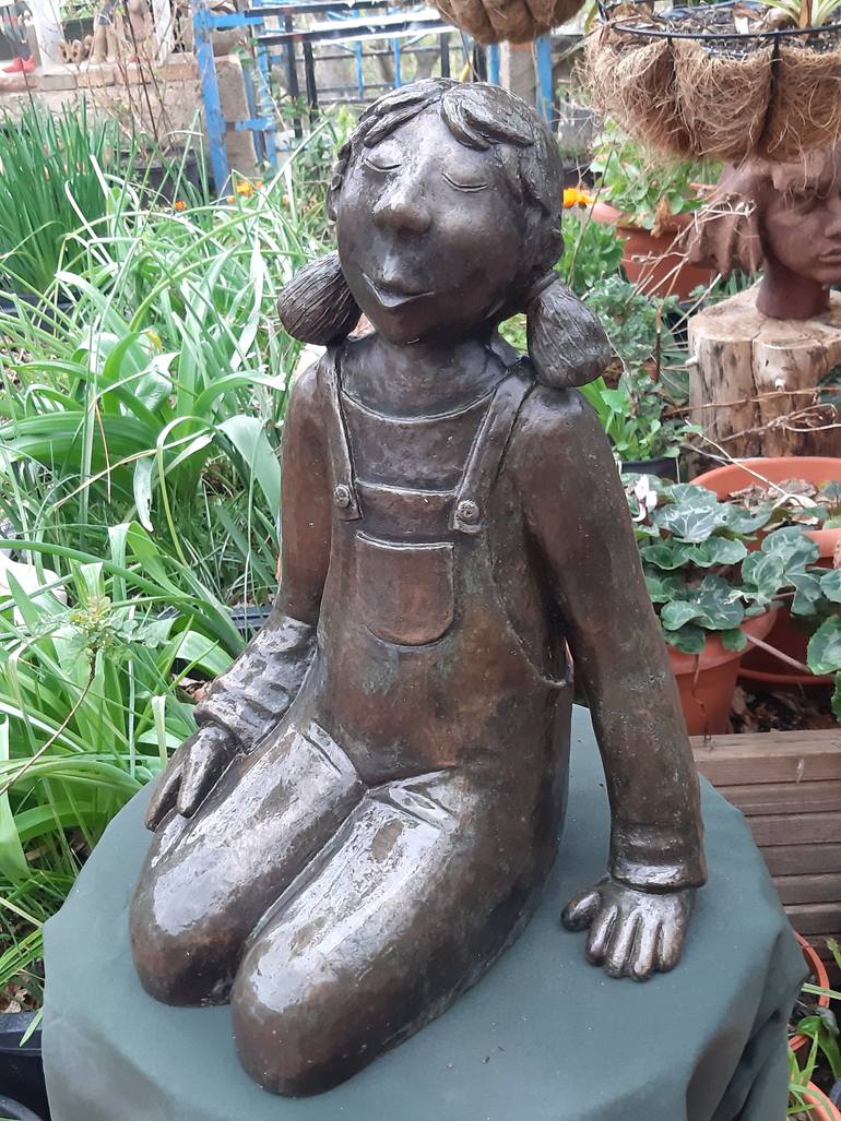 Original Figurative Garden Sculpture by Germán De Juana Fernández