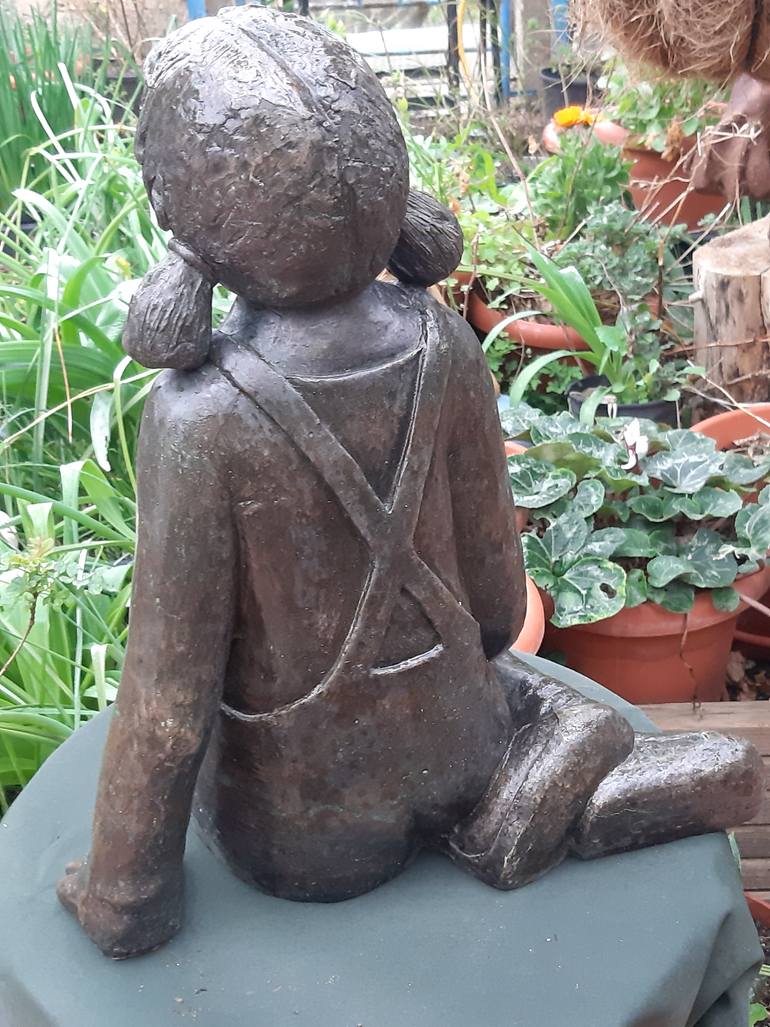 Original Figurative Garden Sculpture by Germán De Juana Fernández
