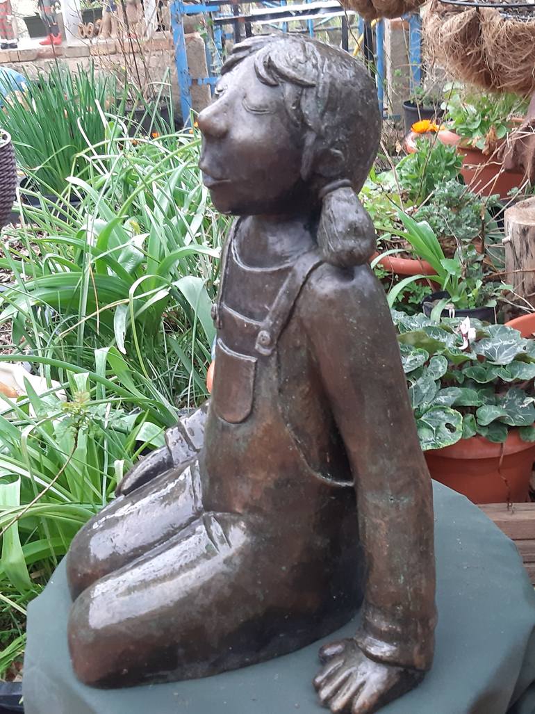 Original Figurative Garden Sculpture by Germán De Juana Fernández