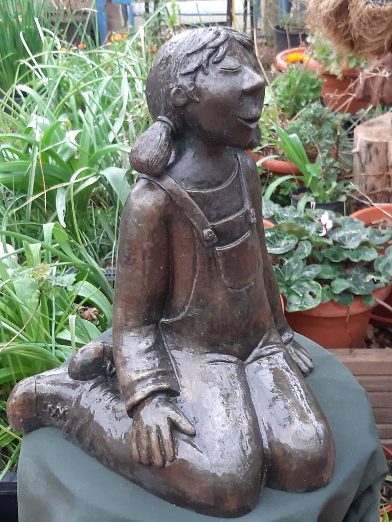 Original Figurative Garden Sculpture by Germán De Juana Fernández