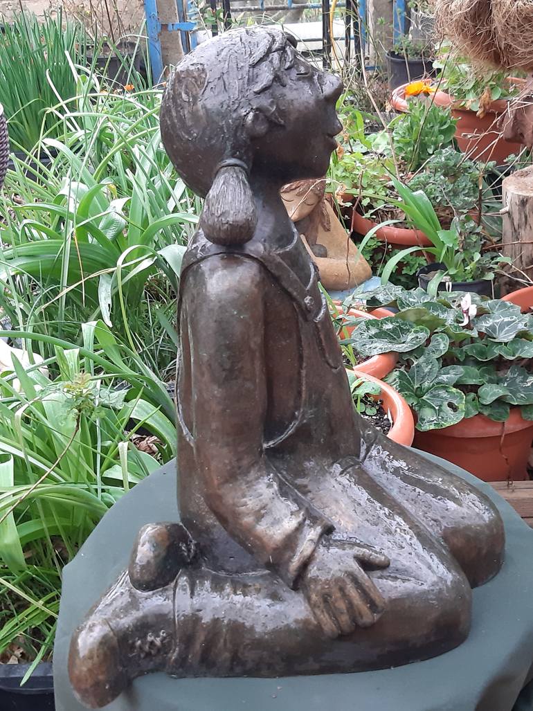 Original Figurative Garden Sculpture by Germán De Juana Fernández