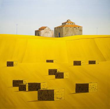 Original Conceptual Landscape Paintings by Fernando Jiménez Molina