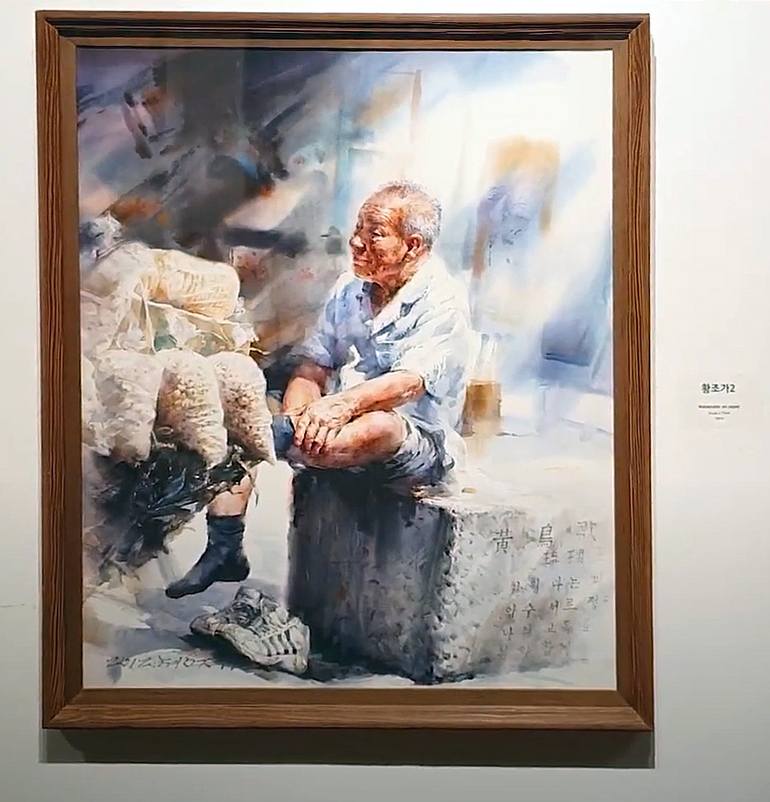 Original People Painting by Hyoung Jun Lee