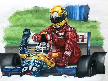 Mansell & Senna Taxi thumb