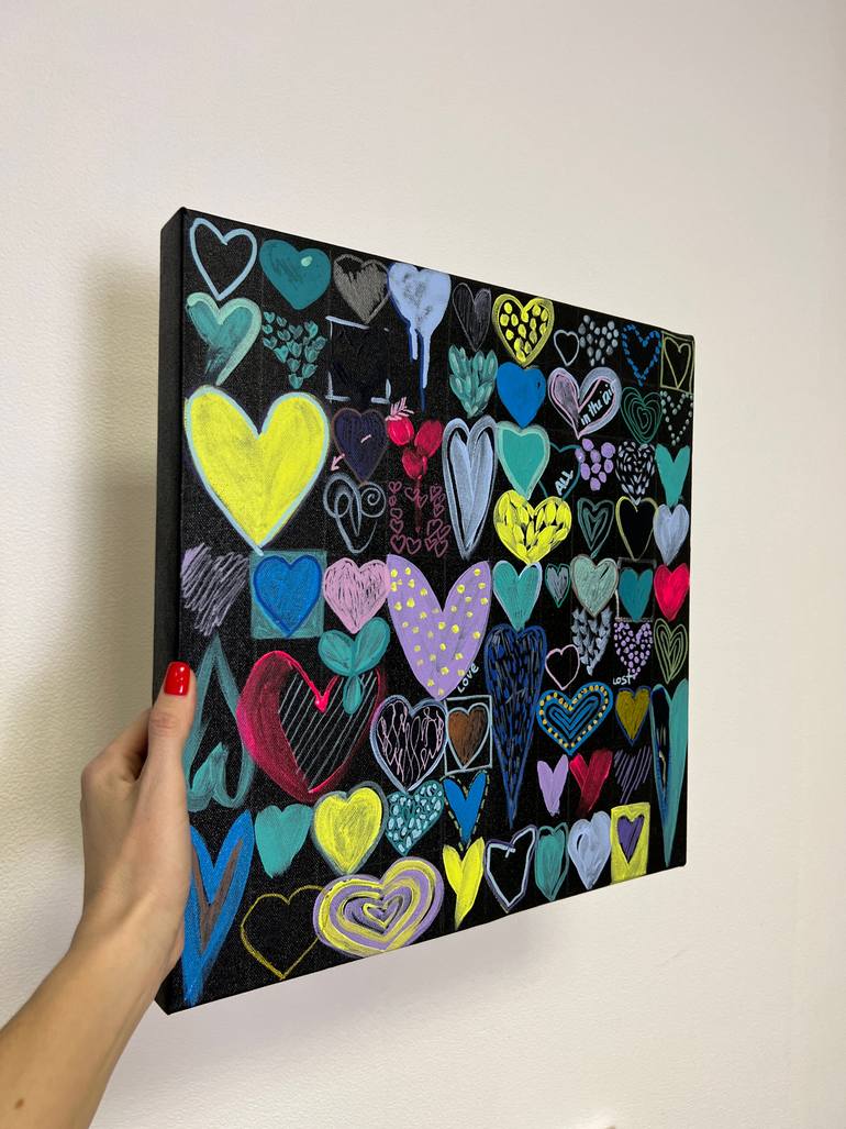 Original Illustration Abstract Painting by Dopamine  Decor