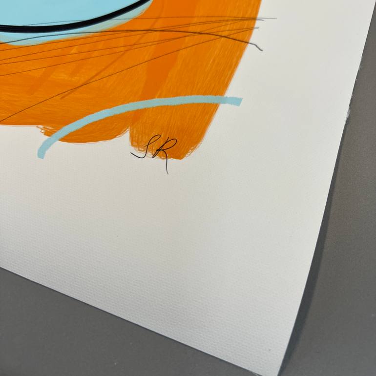 Original Figurative Abstract Digital by Dopamine  Decor