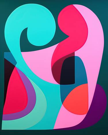 Print of Abstract Digital by SR Gallery