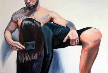 Original Figurative Erotic Paintings by DOPAMINE  DECOR