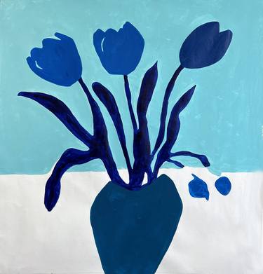 Original Abstract Expressionism Still Life Paintings by Dopamine  Decor