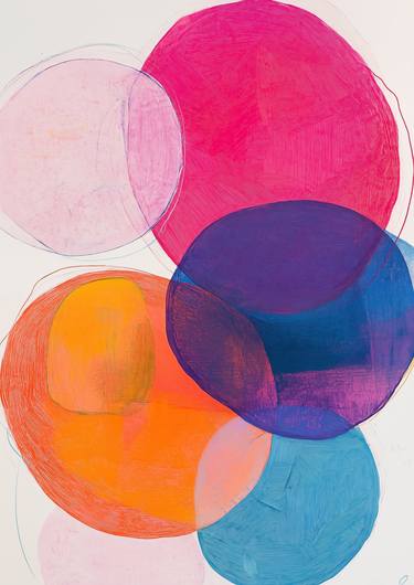 Original Abstract Expressionism Abstract Digital by Dopamine  Decor