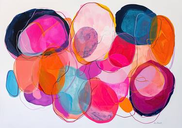 Original Abstract Expressionism Abstract Digital by Dopamine  Decor