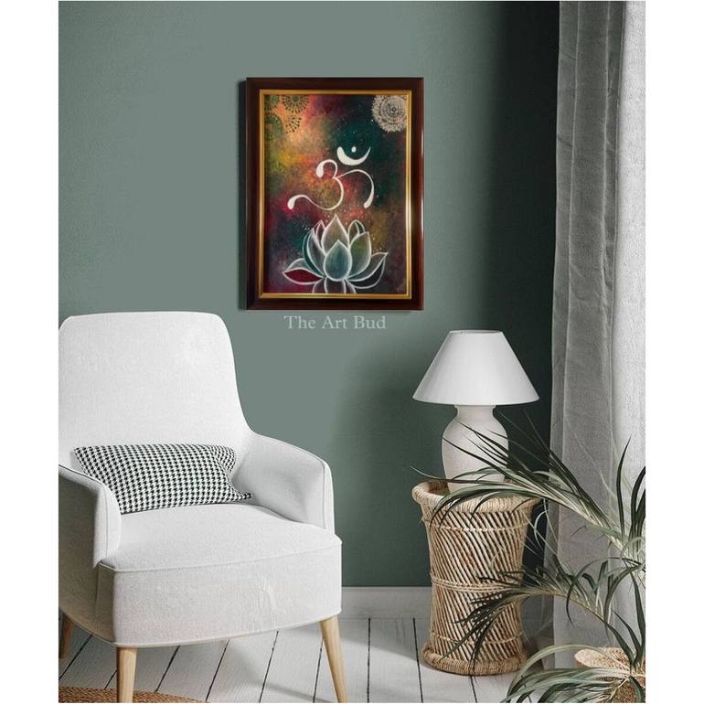 Original Contemporary Religion Painting by Roshni Jashnani