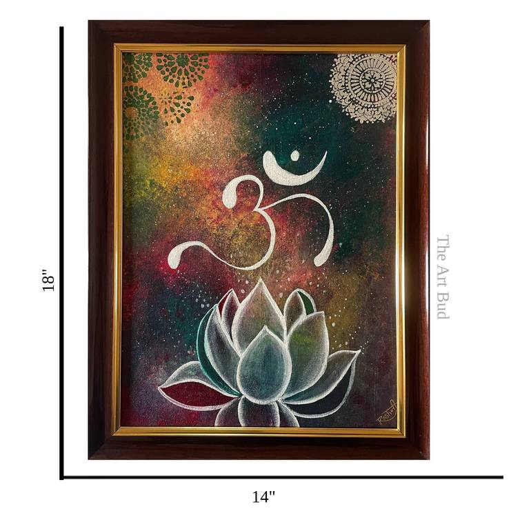 Original Contemporary Religion Painting by Roshni Jashnani
