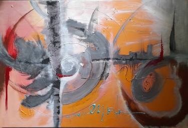 Original Abstract Expressionism Abstract Paintings by serpil ersü