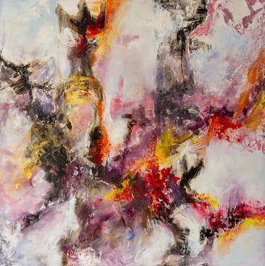 Original Abstract Expressionism Abstract Paintings by Françoise Dugourd-Caput