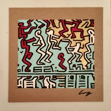 Print of Abstract Language Paintings by Ganz Montana