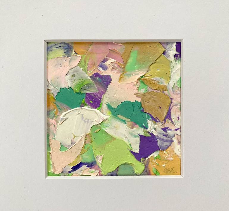 Original Fine Art Abstract Painting by Mila SchöNeberg