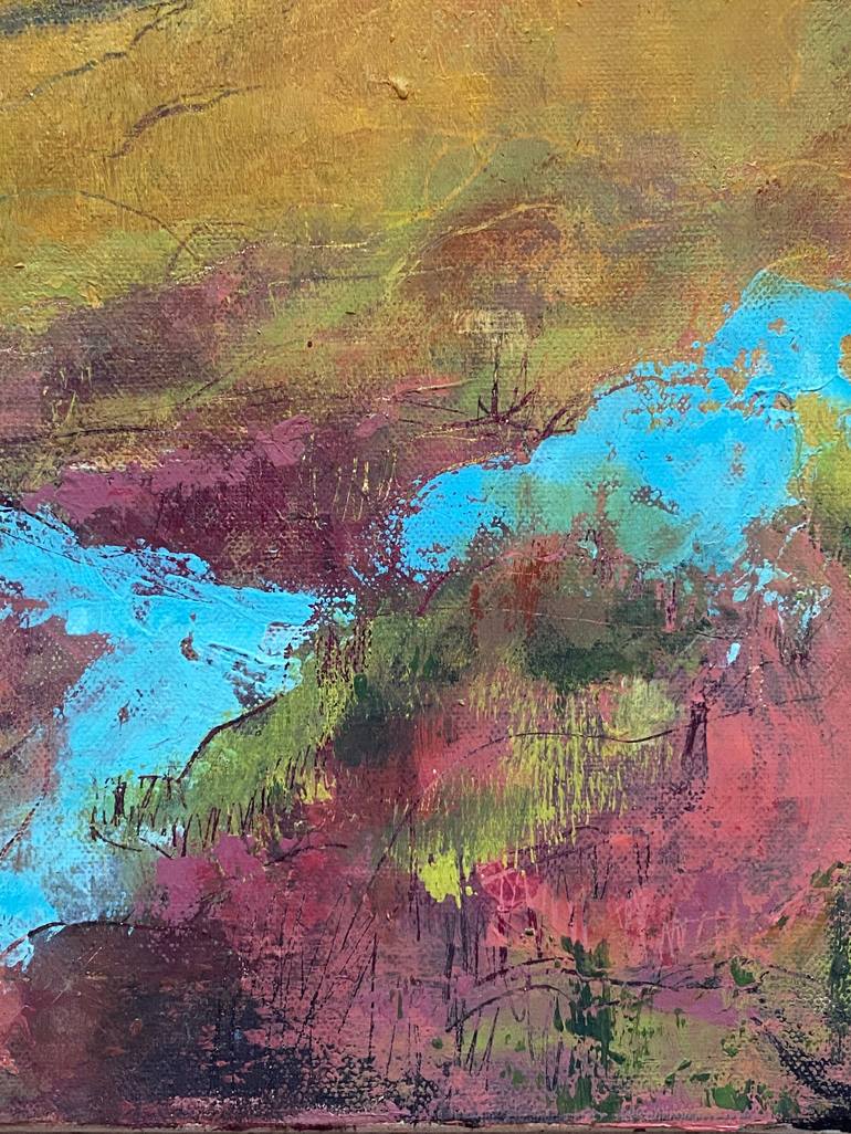 Original Abstract Painting by Mila Schöneberg