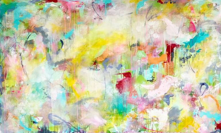 Original Contemporary Abstract Paintings by Mila Schöneberg