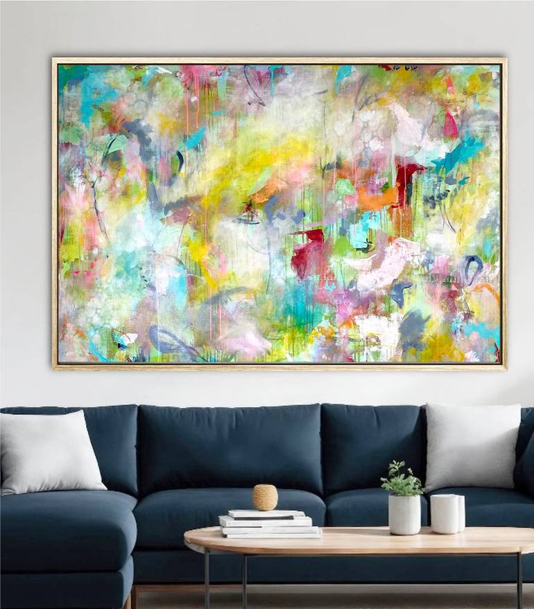 Original Contemporary Abstract Painting by Mila Schöneberg