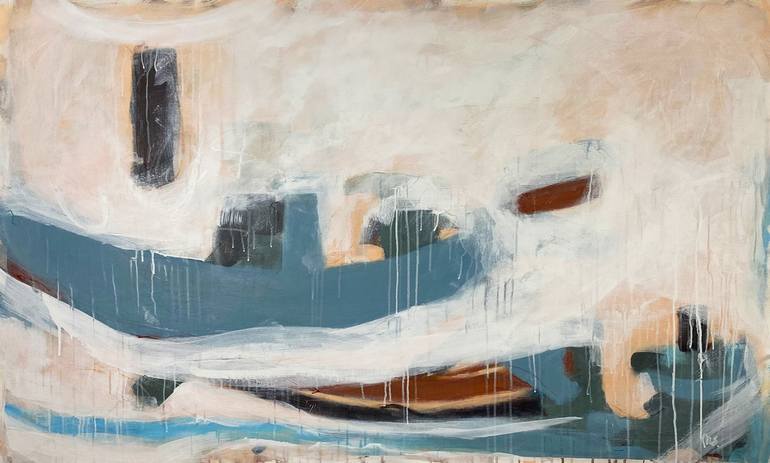 Original Contemporary Abstract Painting by Mila Schöneberg