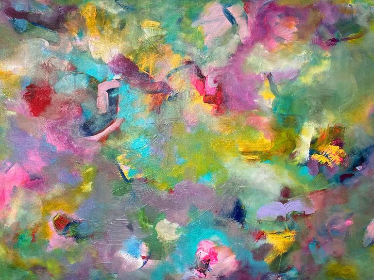 Original Contemporary Abstract Painting by Mila Schöneberg