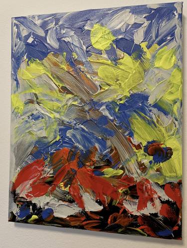 Original Abstract Expressionism Abstract Paintings by Michael Dedecek