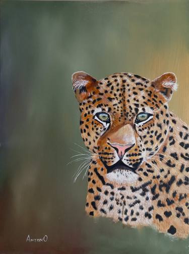 Original Impressionism Animal Paintings by Anton Oosthuizen