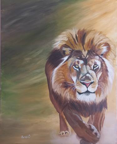 Print of Fine Art Animal Paintings by Anton Oosthuizen