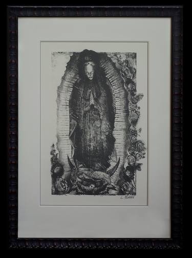 Original Contemporary Religious Printmaking by Laurie Buman