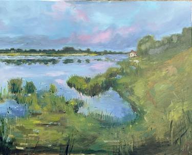 Original Landscape Painting by Kira Shugurova