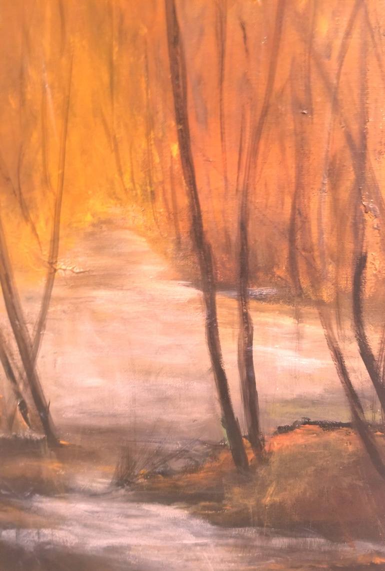 Original Contemporary Landscape Painting by Anahid Minatsaghanian