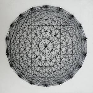 Circle Pattern Thread Art