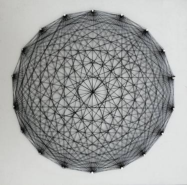 Circle Pattern Thread Art thumb