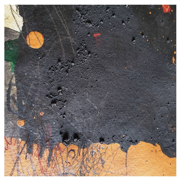 Original Abstract Expressionism Abstract Painting by Alaa Shasheet
