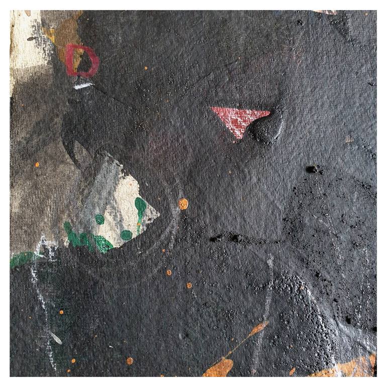 Original Abstract Expressionism Abstract Painting by Alaa Shasheet
