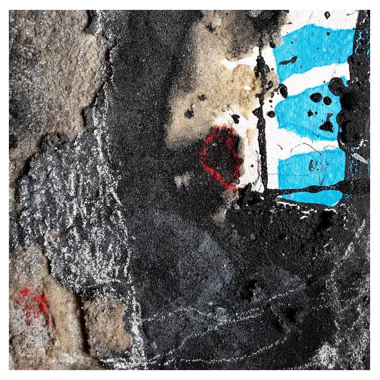 Original Abstract Expressionism Abstract Painting by Alaa Shasheet