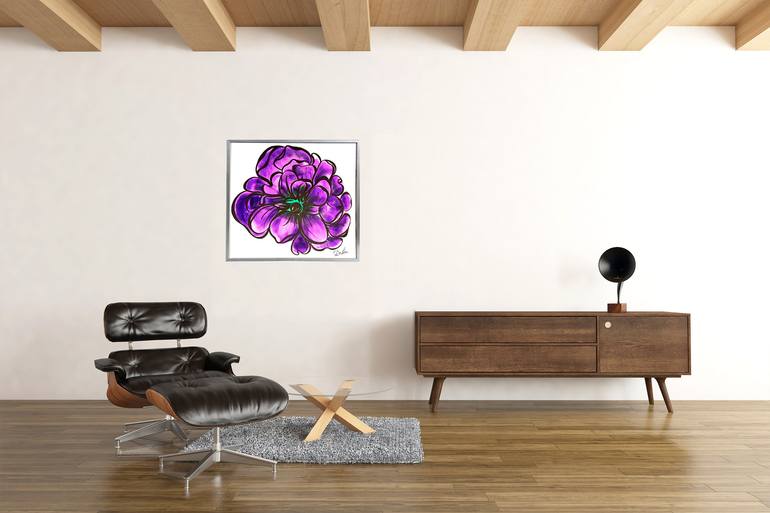 Original Abstract Expressionism Abstract Painting by Ivette Deleon