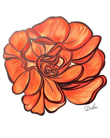 Original Contemporary Abstract Painting by Ivette Deleon