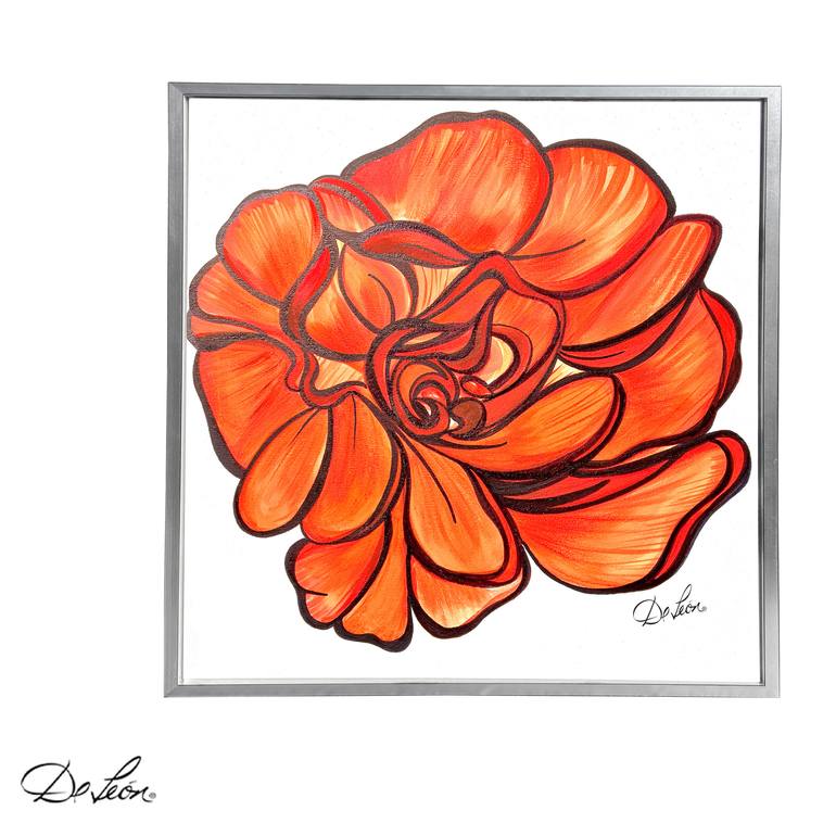 Original Contemporary Abstract Painting by Ivette Deleon