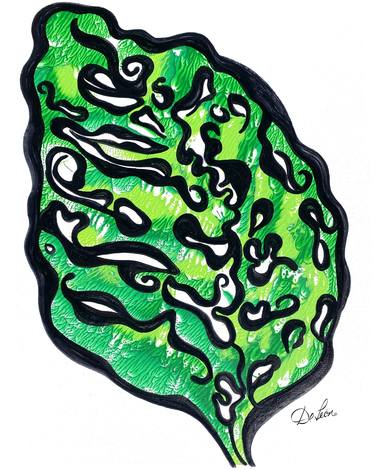 Original Contemporary Abstract Painting by Ivette Deleon
