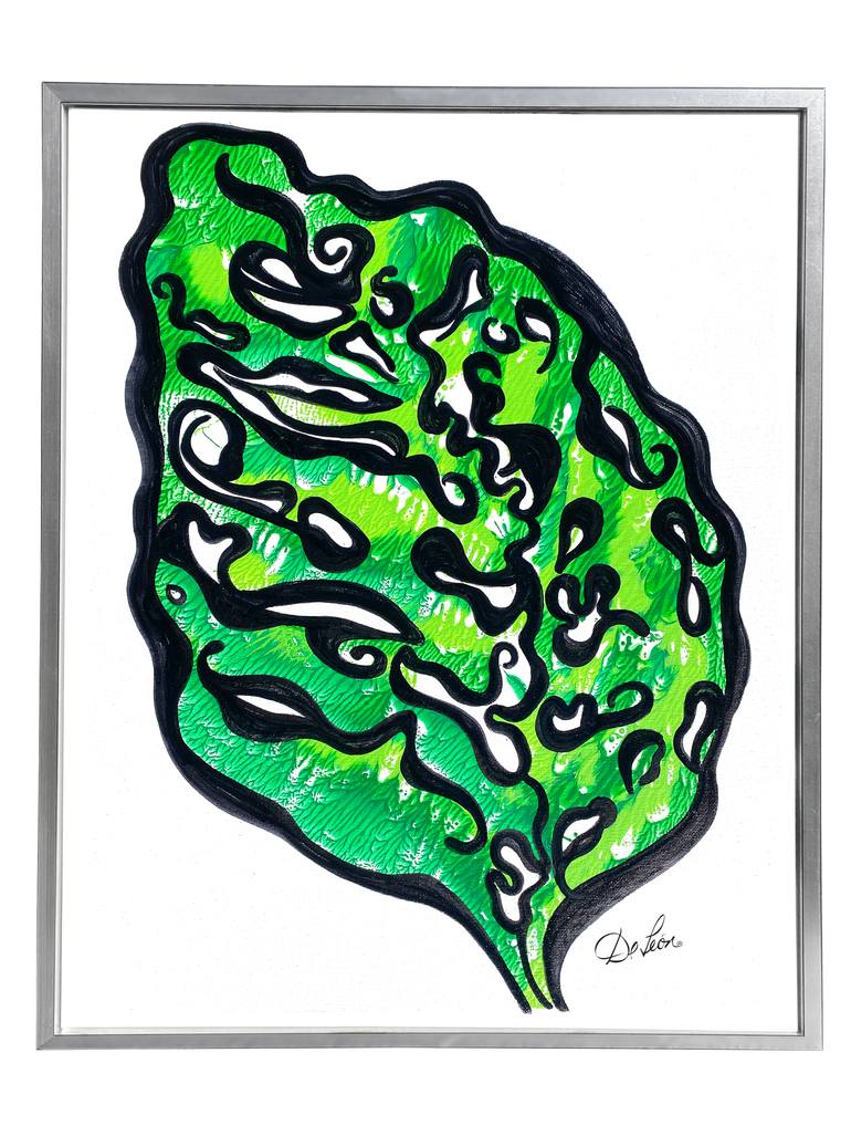 Original Contemporary Abstract Painting by Ivette Deleon