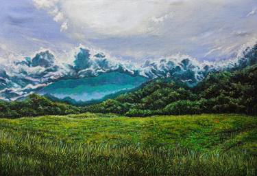 Original Realism Landscape Painting by Michael William Jacinto