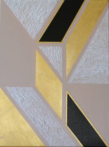 Print of Geometric Mixed Media by Lyre More