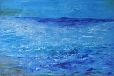 Majestic Ocean Serenity. oil painting thumb