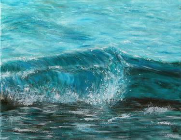 Original Impressionism Seascape Paintings by Lyre More