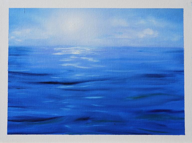 Original Seascape Painting by Lyre More