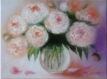 Original Expressionism Floral Paintings by Lyre More