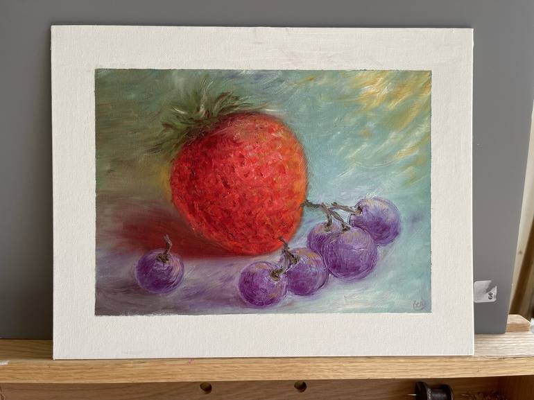Original Food Painting by Lyre More