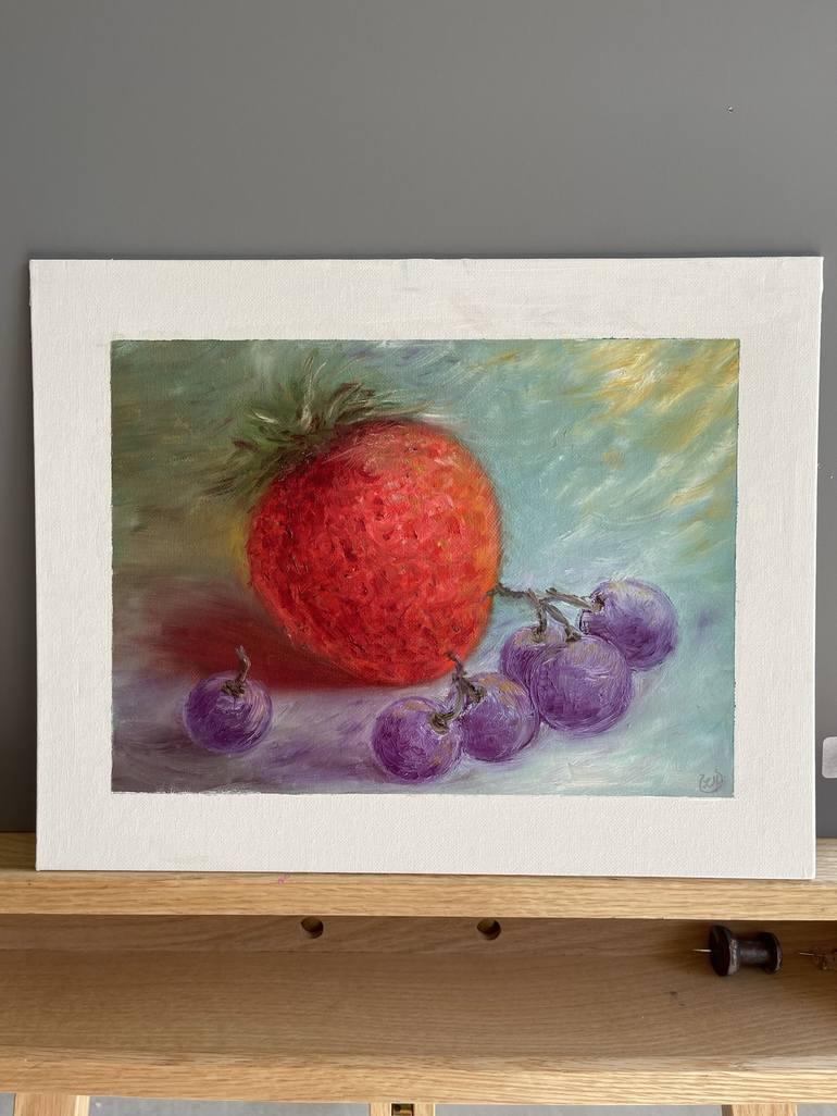 Original Food Painting by Lyre More